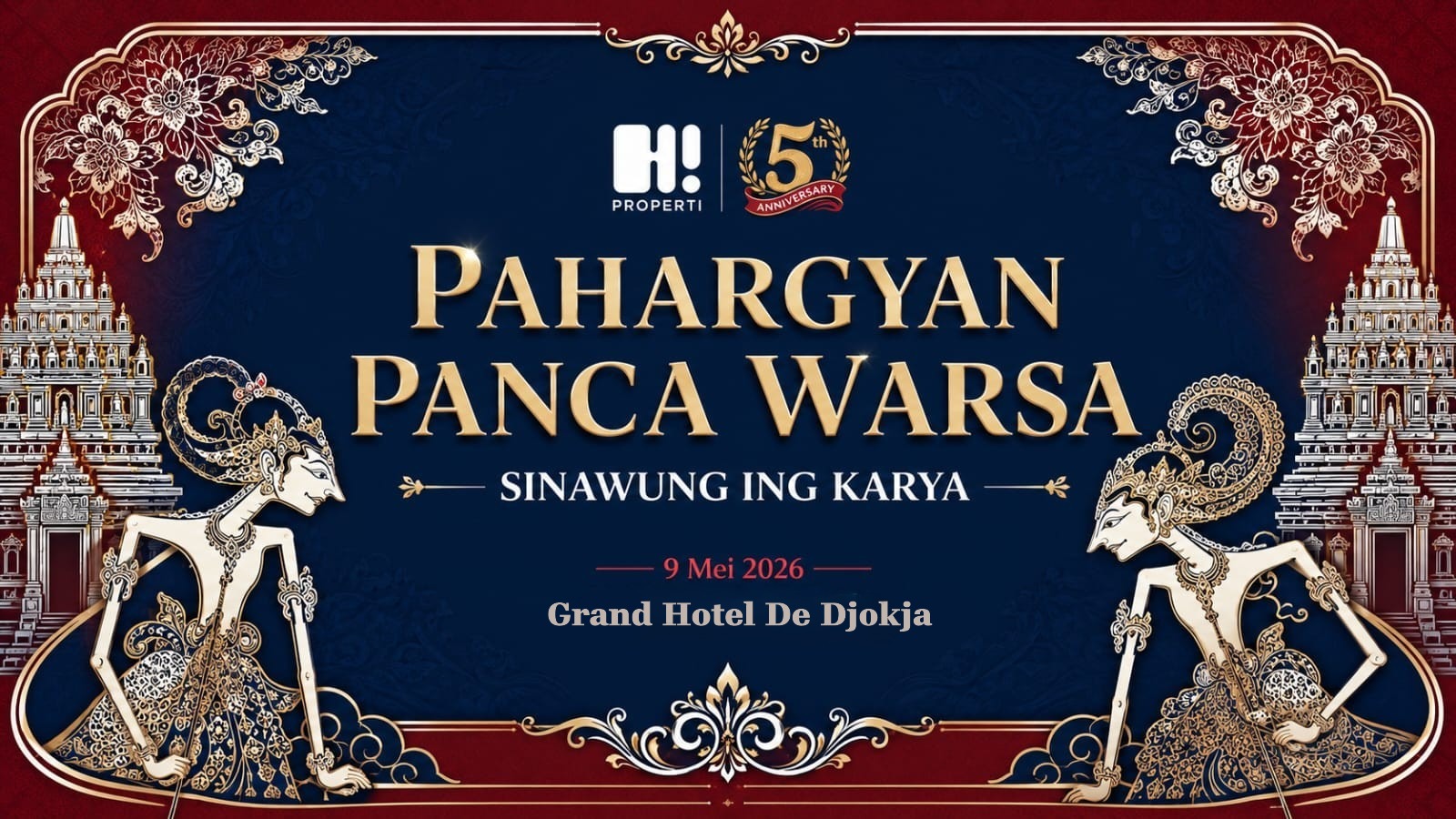Panca Warsa: Sinawung Ing Karya – Lima Tahun PT Hotel Indonesia Properti Merajut Karya Nyata dan Bertumbuh Dewasa