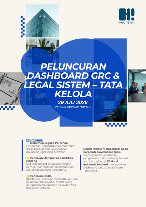 Peluncuran Resmi Dashboard GRC Legal System: Langkah Nyata HIPro Perkuat Tata Kelola Legal dan Perizinan
